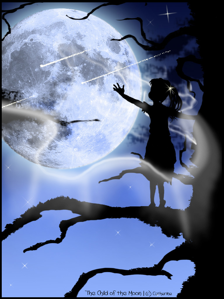 __The_Child_of_the_Moon_by_Kittchen